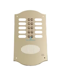 Urmet 1121/210l Messingtastatur 1121l 10 Tasten 2 Audiodateien